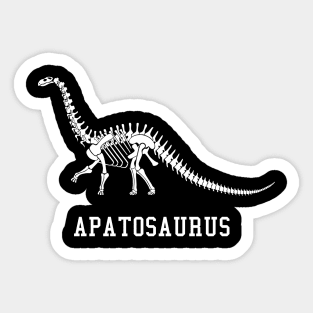 Apatosaurus skeleton Sticker